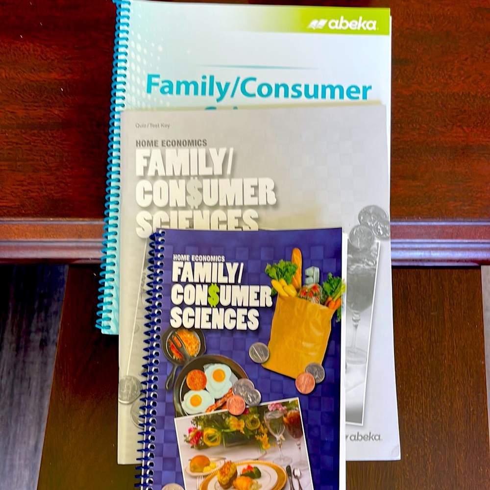 Abeka Family/Consumer Sciences. 12th grade like new